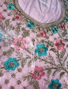 Nyra Cut Stone Work Full Set With Dupatta &amp; Plazo