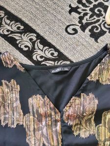Stylish Black &amp; Gold party Dress