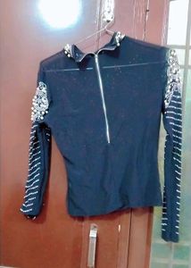 Elegant Embellished Top wore once