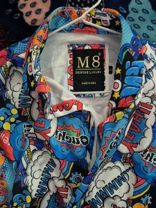 Funky Graphic Print Shirt