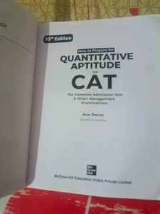 Quantitative Aptitude For CAT