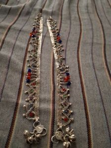 Anklets with Colorful Beads