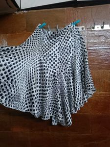 Polka Dot Skirt y2k skir