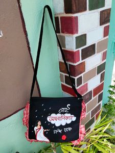 Handpainted Canvas Bag