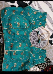 Elegant TurquoisePartyHeavy Work EmbroiderySequenc