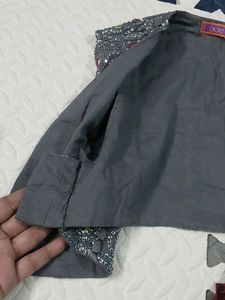 Mirror Work Gujarati Style Jacket