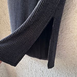 H&amp;M Glitter Length Skirt
