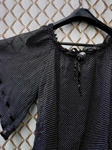New With Tag Polka Dotted Korean Blouson