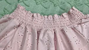 Cute Pink Off-Shoulder Top