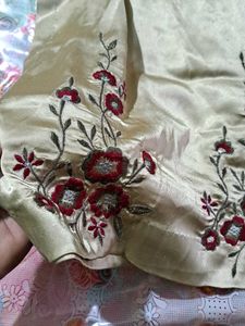 Silk Punjabi Embroidered Kurta Set