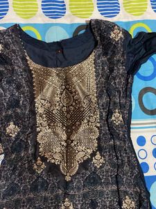 Black Kurta Women