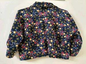 Floral Print Crop Top