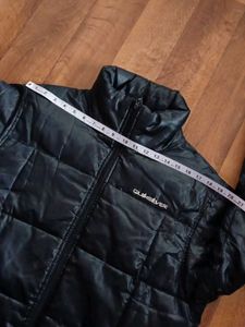 Navy Blue Puffed Jacket