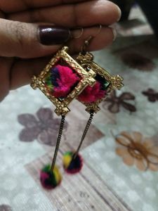 2 Pair Of Beautiful Handmade Earrings