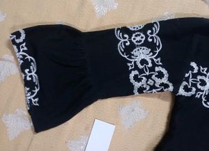 2 Combo Embroidered Bell Sleeve Tunics - Set of C
