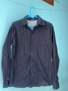 Blueberry Patterned Shirt