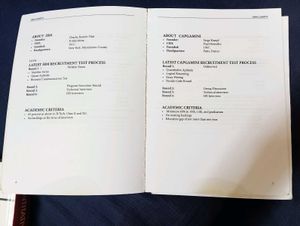 100% Placement Book