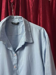 Blue Oversized Shirt