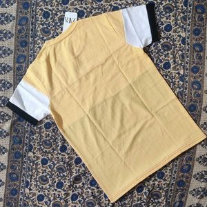 Zara Yellow T-Shirt (Available In 3 Colour)