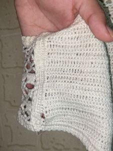 Crochet Knit Crop Top
