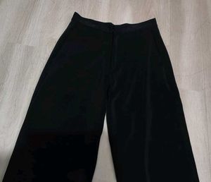Black Korean Wide Leg Pants