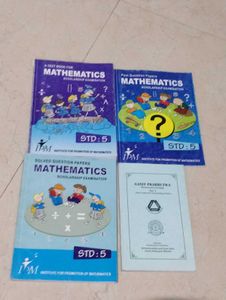 Grade 5 Math Book Combo
