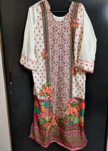 Elegant Printed Salwar Kameez Suit