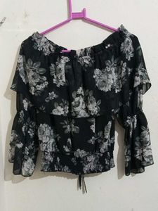 Floral Off-Shoulder Top