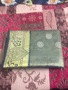 Pattu Skirt And Blouse