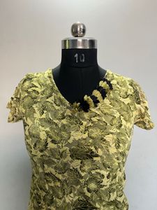 Floral V-Neck Top