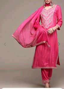 Anubhutee Brand Kurta Pant Dupatta Set Xxl