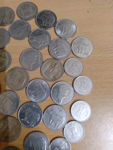 25 Paise Coin Collection Rhino Token