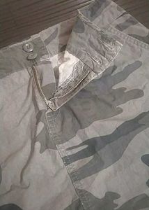 Army Print Mini Skirt