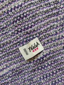 Patterned Open-Front Cardigan