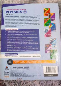 S chand physics book For Class 8
