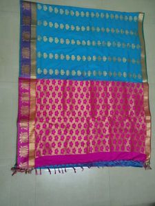 Sky Blue Saree