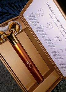 24 Gold Y-Shape 3D Electric Face & Body Massager