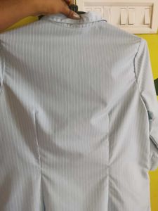 Striped Button-Down Shirt