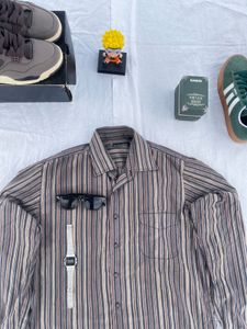 Multi Colours Striped Shirt Unisex