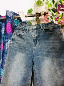 Straight Fit Leg Jeans