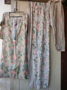 3 Piece Cotton Suit