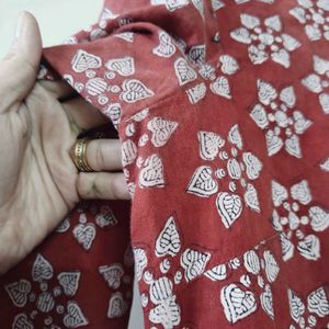 Fabindia Floral Print Tunic Top