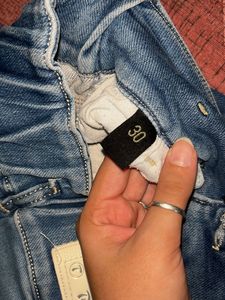 Dark Wash Denim Jeans