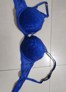 LA SENZA Royal Blue Sensual Pushup Bra