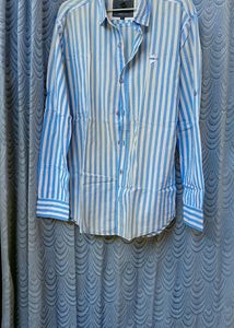 Men Used Colour Faded Shirt.