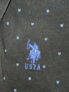 100% Orignal US POLO T-shirt (Navy Blue)