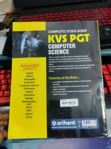Complete Study Guide KVS PGT Computer Science