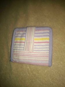 Striped Pastel Color Wallet