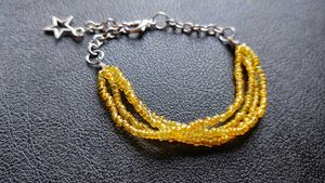 Beaded Charm Bracelet