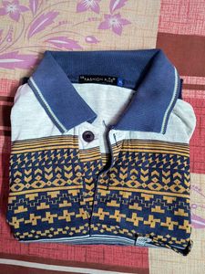 Striped Polo T-Shirt